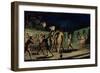 Don Quixote and Sancho Panza Riding Clavileno-Zacarias Gonzalez Velazquez-Framed Giclee Print