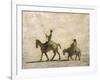 Don Quixote and Sancho Panza-Honore Daumier-Framed Giclee Print