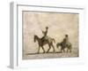 Don Quixote and Sancho Panza-Honore Daumier-Framed Giclee Print