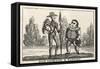 Don Quixote and Sancho Panza-W. Davidson-Framed Stretched Canvas