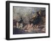 Don Quixote and Sancho Panza-Honore Daumier-Framed Giclee Print