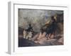 Don Quixote and Sancho Panza-Honore Daumier-Framed Giclee Print