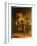 Don Quixote and Sancho Panza-Sir John Gilbert-Framed Giclee Print