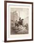 Don Quixote and Sancho Setting Out-Gustave Dore-Framed Giclee Print