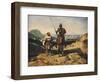 Don Quixote and Sancho-Alexandre Gabriel Decamps-Framed Giclee Print