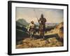 Don Quixote and Sancho-Alexandre Gabriel Decamps-Framed Giclee Print