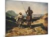 Don Quixote and Sancho-Alexandre Gabriel Decamps-Mounted Giclee Print