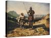 Don Quixote and Sancho-Alexandre Gabriel Decamps-Stretched Canvas