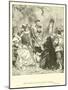 Don Quixote and the Afflicted Matron-Sir John Gilbert-Mounted Giclee Print