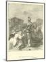 Don Quixote and the Ladies-Sir John Gilbert-Mounted Giclee Print