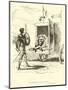 Don Quixote and the Lion-Sir John Gilbert-Mounted Giclee Print