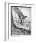 Don Quixote and the Windmills, from 'Don Quixote de la Mancha' by Miguel Cervantes-Gustave Doré-Framed Giclee Print