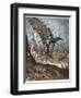 Don Quixote and the Windmills-Stefano Bianchetti-Framed Giclee Print