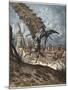 Don Quixote and the Windmills-Stefano Bianchetti-Mounted Giclee Print