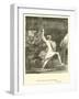 Don Quixote and the Wine-Skins-Sir John Gilbert-Framed Giclee Print