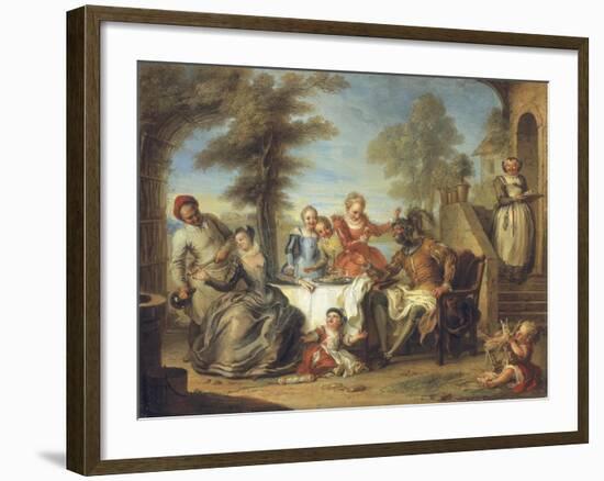 Don Quixote at the Inn-Charles Antoine Coypel-Framed Giclee Print