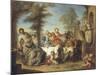 Don Quixote at the Inn-Charles Antoine Coypel-Mounted Giclee Print