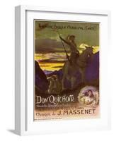 Don Quixote, c.1910-Georges Antoine Rochegrosse-Framed Giclee Print