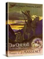 Don Quixote, c.1910-Georges Antoine Rochegrosse-Stretched Canvas