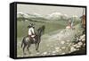 Don Quixote C1910-Chris Hellier-Framed Stretched Canvas
