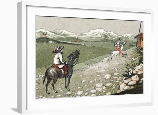 Don Quixote C1910-Chris Hellier-Framed Photographic Print