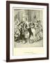 Don Quixote Dancing-Sir John Gilbert-Framed Giclee Print