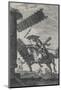 Don Quixote He Attacks the Windmill-W. Bromley-Mounted Photographic Print