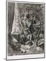 Don Quixote in His Library, Engraved by Heliodore Joseph Pisan (1822-90) C.1868-Gustave Doré-Mounted Giclee Print