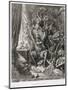 Don Quixote in His Library, Engraved by Heliodore Joseph Pisan (1822-90) C.1868-Gustave Doré-Mounted Giclee Print