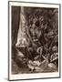 Don Quixote in His Library-Gustave Dore-Mounted Giclee Print