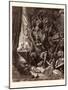 Don Quixote in His Library-Gustave Dore-Mounted Giclee Print