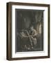 Don Quixote in His Study, 1831-Richard Parkes Bonington-Framed Giclee Print