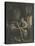 Don Quixote in His Study, 1831-Richard Parkes Bonington-Stretched Canvas