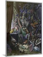 Don Quixote in His Study-Stefano Bianchetti-Mounted Giclee Print