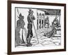 Don Quixote of the Mancha by Walter Crane-Walter Crane-Framed Giclee Print