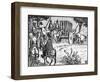 Don Quixote of the Mancha by Walter Crane-Walter Crane-Framed Giclee Print