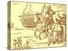 Don Quixote of the Mancha by Walter Crane-Walter Crane-Stretched Canvas