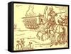 Don Quixote of the Mancha by Walter Crane-Walter Crane-Framed Stretched Canvas