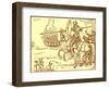 Don Quixote of the Mancha by Walter Crane-Walter Crane-Framed Giclee Print