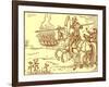 Don Quixote of the Mancha by Walter Crane-Walter Crane-Framed Giclee Print