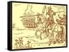 Don Quixote of the Mancha by Walter Crane-Walter Crane-Framed Stretched Canvas