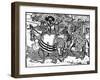 Don Quixote of the Mancha by Walter Crane-Walter Crane-Framed Giclee Print