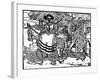 Don Quixote of the Mancha by Walter Crane-Walter Crane-Framed Giclee Print