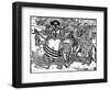 Don Quixote of the Mancha by Walter Crane-Walter Crane-Framed Giclee Print