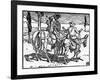 Don Quixote of the Mancha by Walter Crane-Walter Crane-Framed Giclee Print