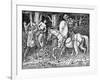 Don Quixote of the Mancha by Walter Crane-Walter Crane-Framed Giclee Print