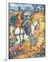 Don Quixote of the Mancha by Walter Crane-Walter Crane-Framed Giclee Print