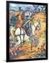 Don Quixote of the Mancha by Walter Crane-Walter Crane-Framed Giclee Print