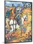 Don Quixote of the Mancha by Walter Crane-Walter Crane-Mounted Giclee Print