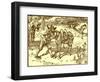 Don Quixote of the Mancha by Walter Crane-Walter Crane-Framed Giclee Print